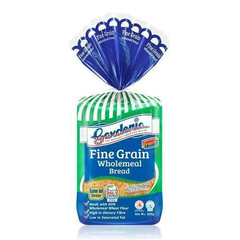 Gardenia Fine Grain Wholemeal Bread 420gm Prime Online