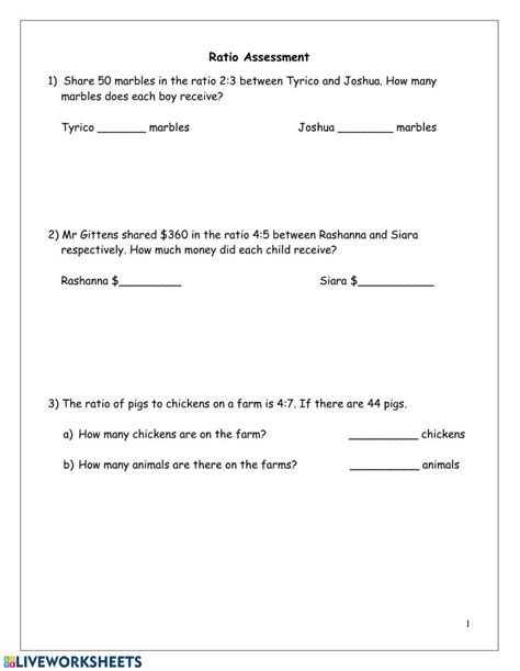 Ratio And Proportion Word Problems Worksheets Math Monks Worksheets