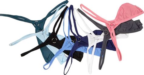Faringoto Gay Underwear Men S Ice Thong Solid Color Comfortable Pouch Men Underwear Jockstrap