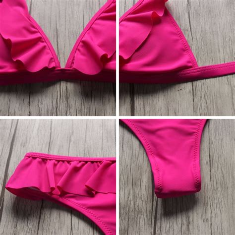 FREE SHIPPING Ruffles Bikini Set Bathingsuit JKP1034 Allkpop Shop