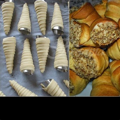 Как да си направиш фунийки с крем като бабините - хрупкаво тесто ...