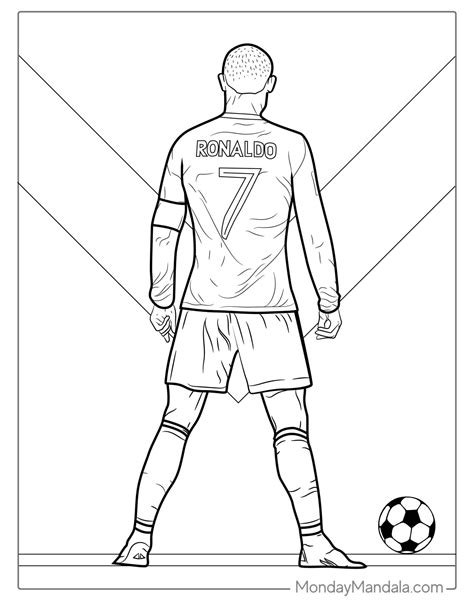 20 ronaldo coloring pages free pdf printables – Artofit