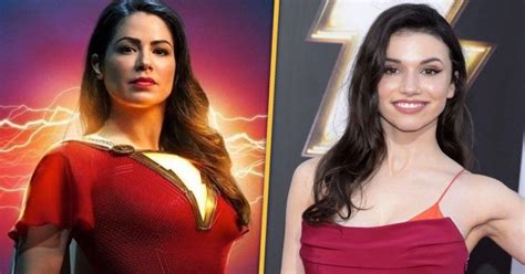 Shazam Fury Of The Gods Grace Fulton Takes Over Super Hero Mary Role