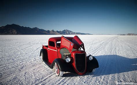 HD Wallpaper Ford Pickup Truck Retro Hot Rod Rods Lowrider Lowriders Gold Single Cab