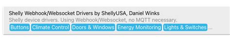 [RELEASE] Shelly Device Drivers (NO MQTT NEEDED) - Custom Drivers - Hubitat
