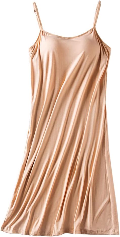 Women S Casual Nightgown Dress Basic Spaghetti Strap Lingerie Short Nightwear Sexy V Neck