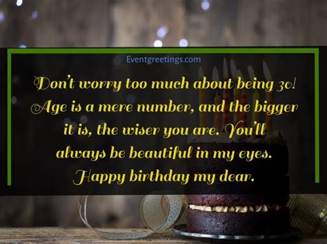 45 Best Happy 30th Birthday Quotes For Beloved One Events Greetings