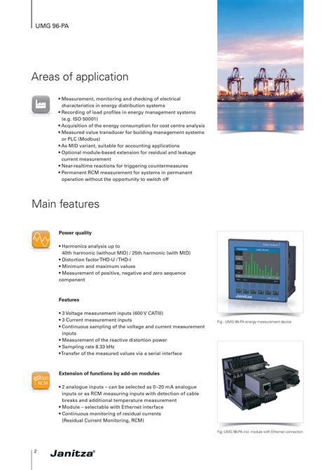 Energy Analyzer Umg Pa Janitza