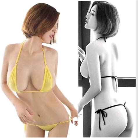 Jual Sexy Lingerie Bikini Murah Set Bra Gstring Ta Yw Kuning Shopee Indonesia