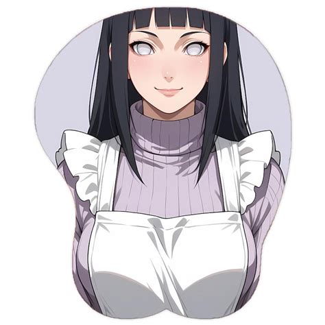 Hentai Boobs 3D Oppai Anime Mousepad Hanabi Hyuga Naruto Shippuden Boruto Wrist Rest Ergonomic