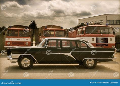 Russian retro car editorial image. Image of russia, classic - 94197660