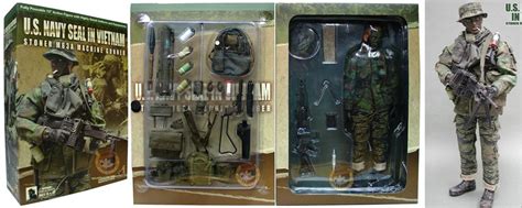 Hot Toys U S Navy Seal Stoner M63A Machine Gunner In Vietnam