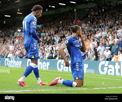 Dominic calvert lewin celebration hi-res stock photography and images