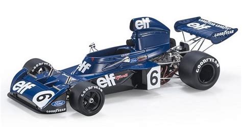 GP REPLICAS GP68B Tyrrell Ford 006 6 1973 Francois Cevert 1 18