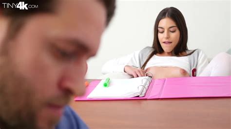 Neat Student Arielle Faye Entices The Leader To Fuck Hotntubes