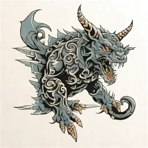 Neo Traditional Bbc Hentai Tattoo Tattoo Blackink Ai