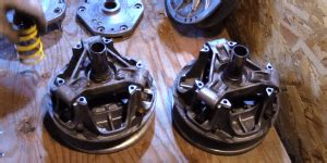 how to clean snowmobile clutch