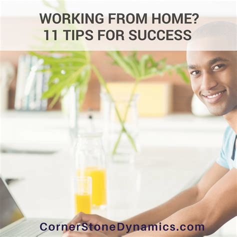 tips  working  home effectively cornerstone dynamics