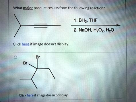 SOLVED What Major Product Results From The Following Reaction BH3