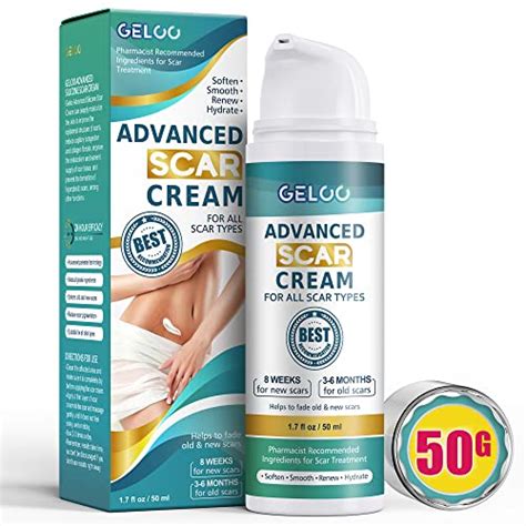 Geloo Advanced Scar Cream Gel G Scar Removal Treatments For Face