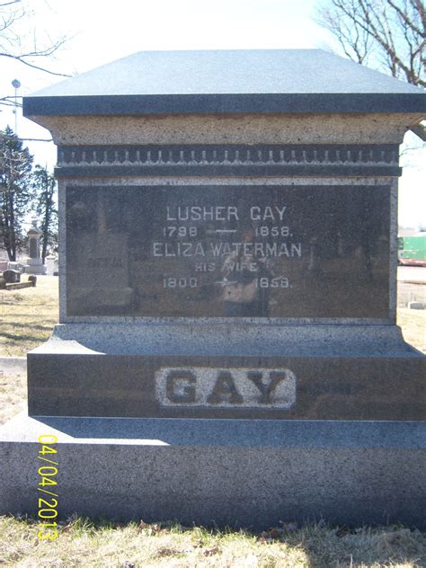 Eliza Waterman Gay 1800 1859 Mémorial Find a Grave