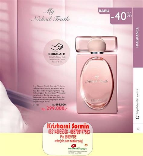 Parfum My Naked Truth Eau De Toilette Katalog Oriflame Online Juli 2024