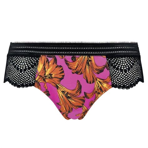 Shorty String Noir Morgan Lingerie Lemon Curve