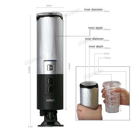 LETEN Retractable Male Masturbator Male Automatic Sex Machine Thrusting