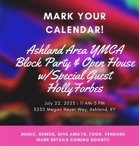 Ashland Area YMCA Block Party - Visit Boyd County