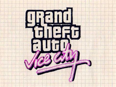GTA Vice City Logo by Lew-GTR on DeviantArt