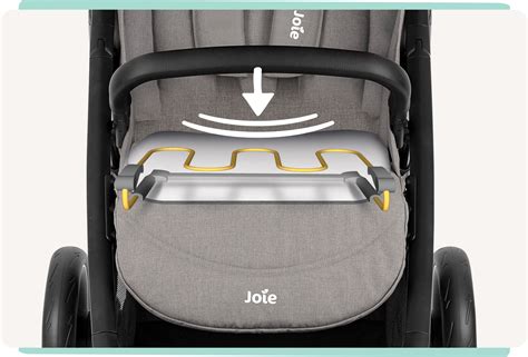 Joie Litetrax Pro Stroller 3in1 Compact Fold