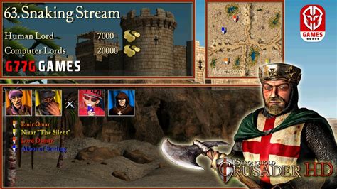 Stronghold Crusader Mission Snaking Stream G G Games Youtube