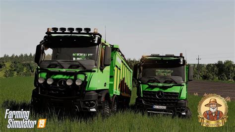 Mercedes Arocs Agrar 8x8 Joskin Edition FS19 KingMods