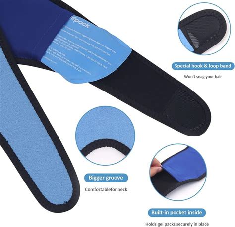 Comfpack Wisdom Teeth Ice Pack Head Wrap Hot Cold Therapy For Wisdom Teeth Surgery Tmj