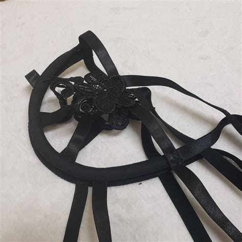 Colors Sexy Lingerie Embroidery Lace Underwear Crotchless Etsy