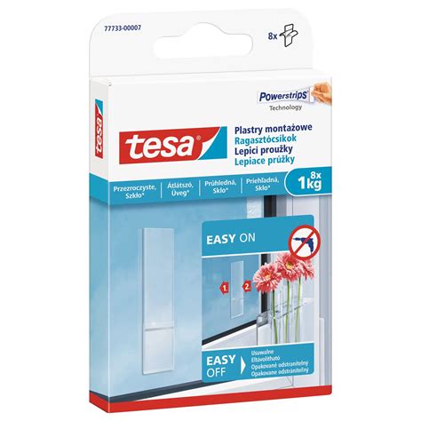 Tesa Powerstrips Plastry Samoprzylepne Du E Tesa