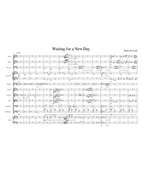 Waiting For a New Day - piano tutorial