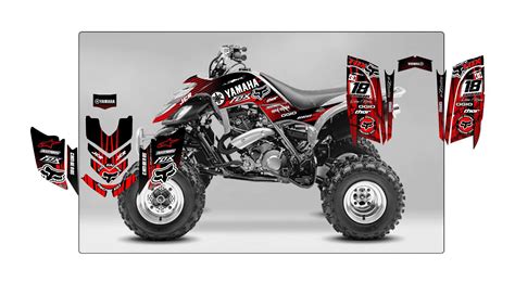 Kit déco Yamaha YFM 660 Raptor Flash Boutique Kit Déco Moto