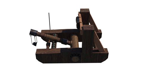 Mangonel 3D model - TurboSquid 1734521