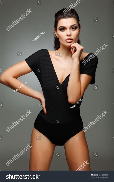 Attractive Sexual Brunette Lingerie Stock Photo 511093234 Shutterstock