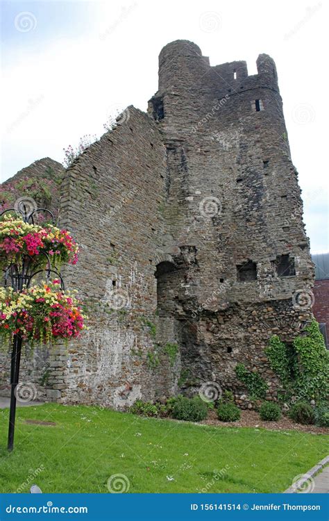Swansea Castle Wales Stock Photo Image Of Architecture 156141514