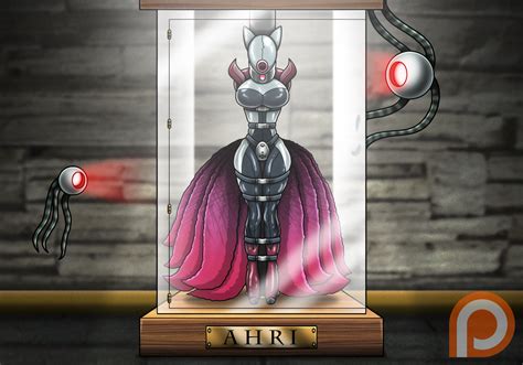 Displayed Ahri Patreon Reward By ReMaker Hentai Foundry