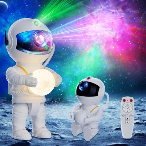 Купить Ночник-проектор Космонавт, пластик в Алматы – Магазин на Kaspi.kz