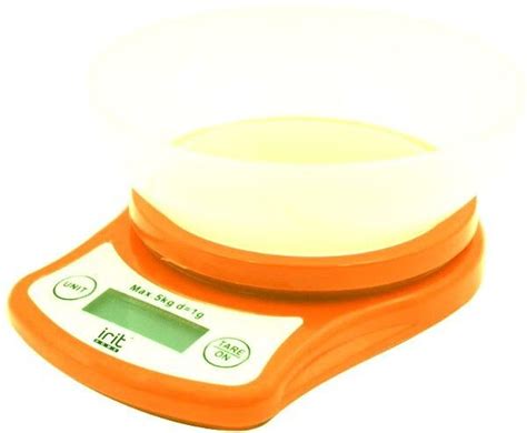 Электронные Кухонные весы IRIT IR-7116, желтый купить по низкой цене в ...