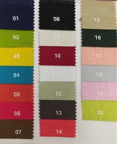 Plain Color Cotton Flex Fabric At Rs Meter Plain Cotton Fabric In