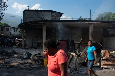 Haitian Gangs Attack More Police Stations Caribbean Broadcasting