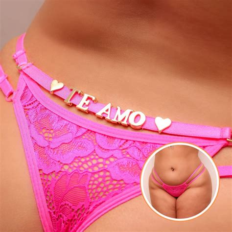 Calcinha PersonalizAvel Plus Size Cores Neon Frases Letras Lingerie Sexy Shopee Brasil
