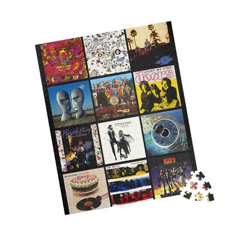Classic Rock Albums Puzzle 252 520 1014 Piece Classic Rock Adult