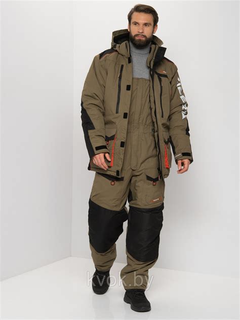 Костюм HUNTSMAN Siberia -45°C Хаки/Черный: продажа, цена в Минске ...