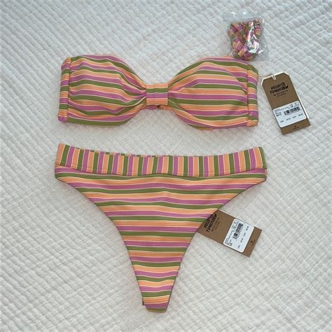 Billabong Swim Nwt Billabong High Tides Tanlines Bikini Bottoms